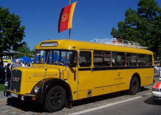 MAN - Haubenpostbus aus dem Jahre 1956