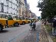 Busparade in der Helvetiastrasse