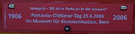 100 Jahre Postauto Schweiz - Oldtimertag in Bern