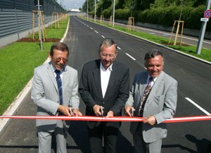 Eröffnung einer neuen Straße (Foto: Pressefoto Votava/PID)
