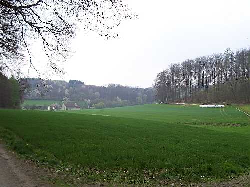 Blick zum Schloß Lichtenberg
