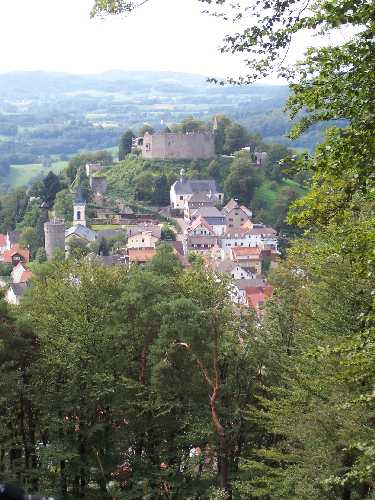 Lindenfels mit Burg