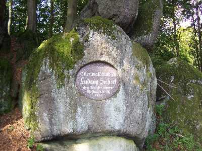 Gedenkstein für Ludwig Seibert