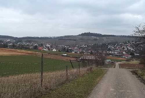 Blick zurück auf Tiefenbach
